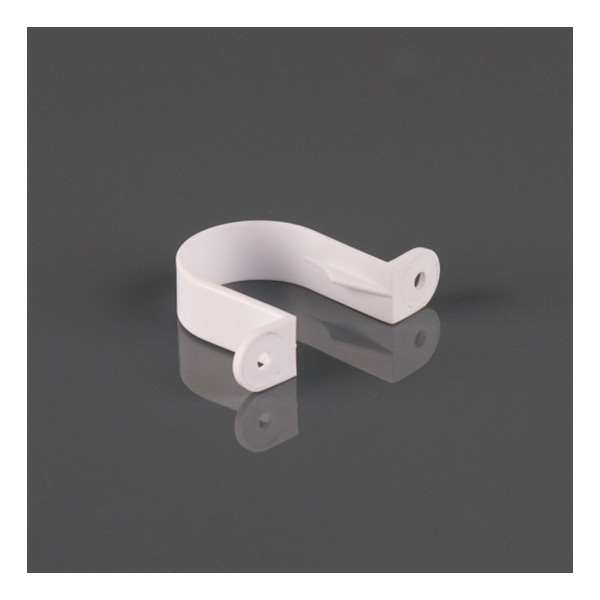 Brett Martin MUPVC SW Waste 32mm Pipe Clips - White (W1180W)