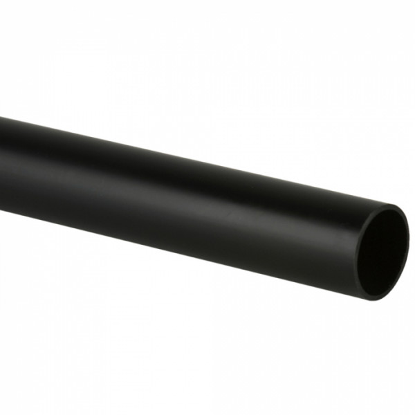 Brett Martin MUPVC SW Waste 40mm Pipe 3M - Black (W2010B)