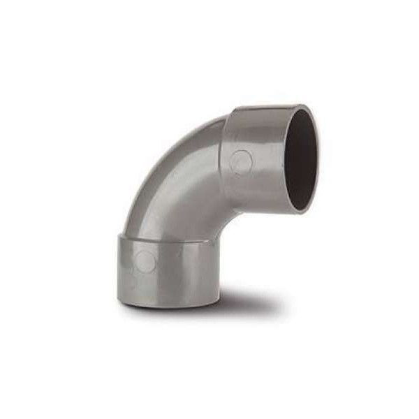Brett Martin MUPVC SW Waste 40mm Swp Bend 92.5 - Grey Olive (W2140GO)