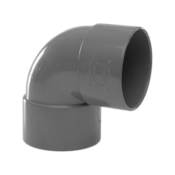 Brett Martin MUPVC SW Waste 50mm Kle Bend 90 O.gry (W3120GO)