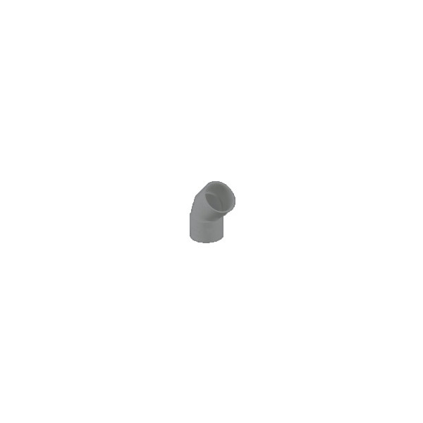 Brett Martin MUPVC SW Waste 50mm Obt Bend 135 - Grey Olive (W3130GO)