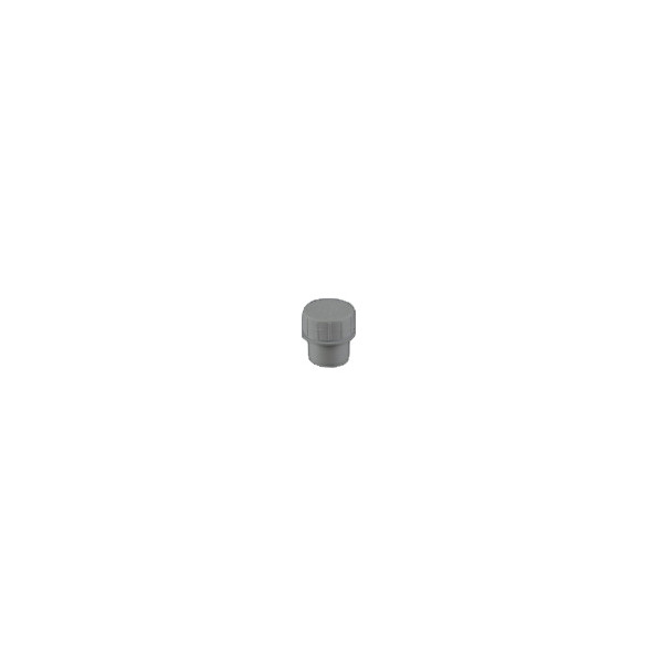 Brett Martin MUPVC SW Waste 50mm Access Stop End Plug - Grey Olive (W3190GO)