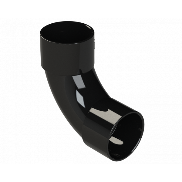 Polypipe S/weld Swept Bend 92.5DEG 32mm - Black (WS13B)