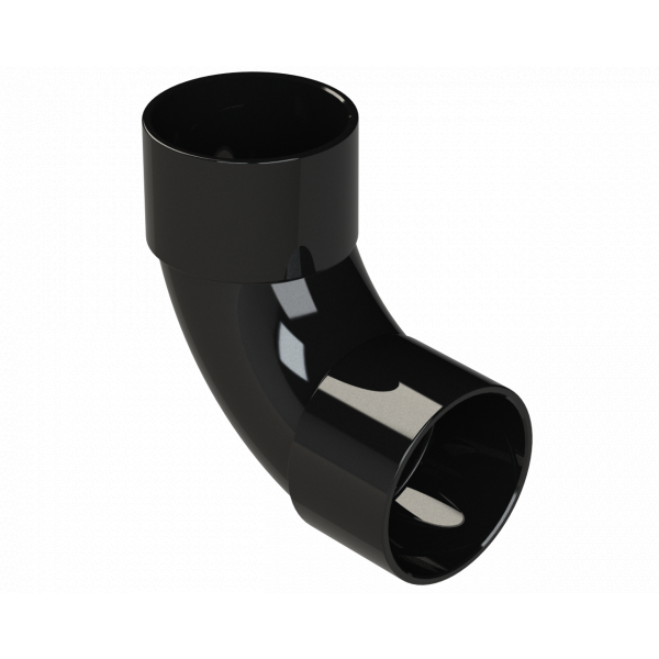 Polypipe S/weld Swept Bend 92.5DEG 40mm - Black (WS14B)