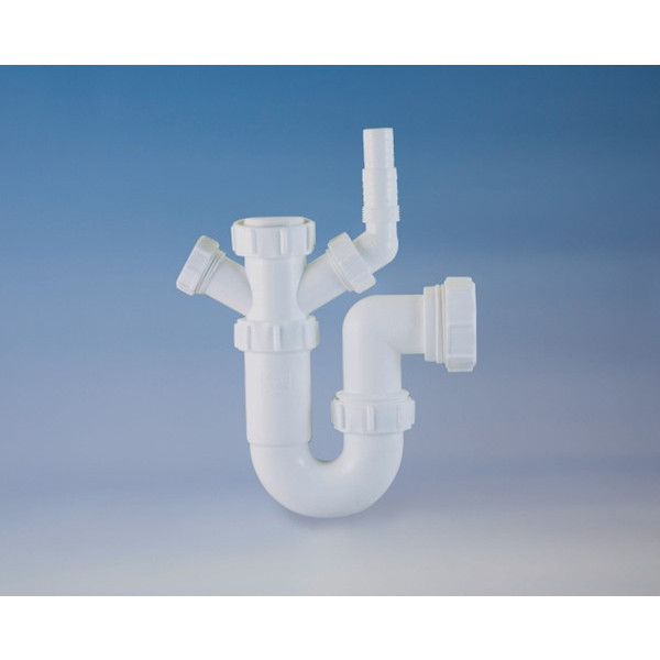 Plumin 40mm Appliance Half Trap 76mm Seal