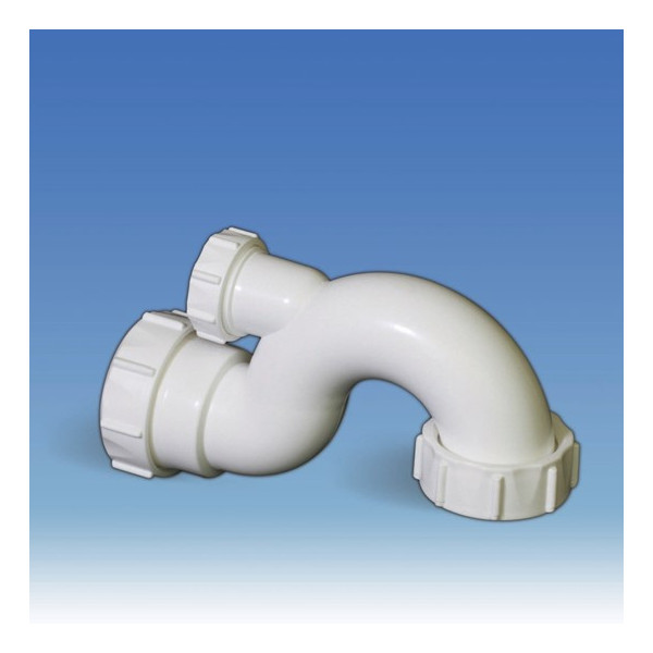 Plumin 40mm Bath Trap 20mm Seal & Eye