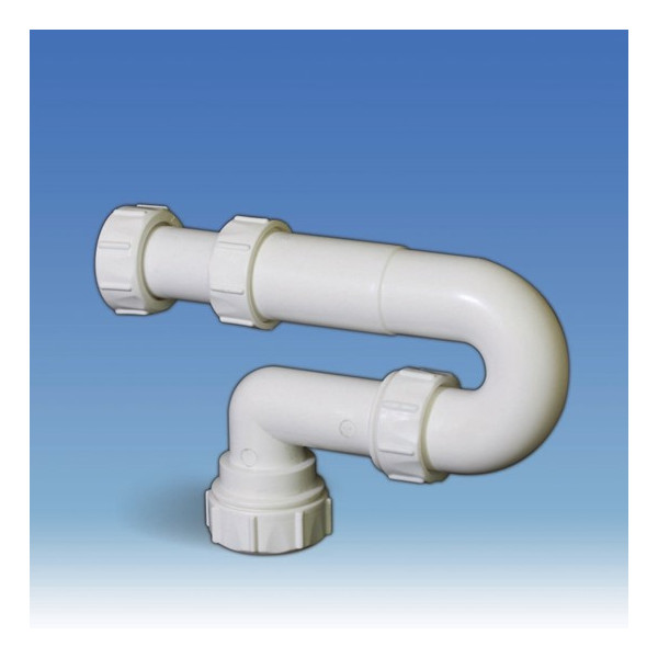 Plumin 40mm Telescopic P Trap 38mm Seal