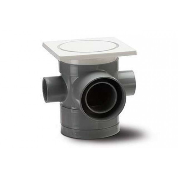 Polypipe S2000 Trapped Floor Gully 82/50mm Outlet (PFG100)