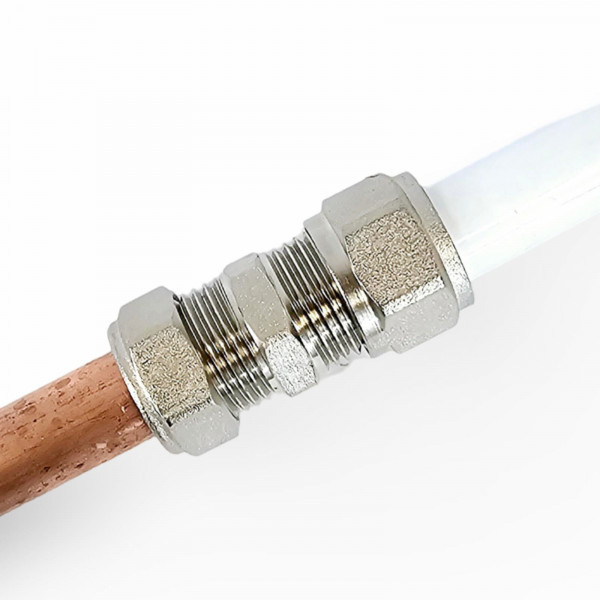 Plumin 16mm X 15mm Coupling (To Copper)