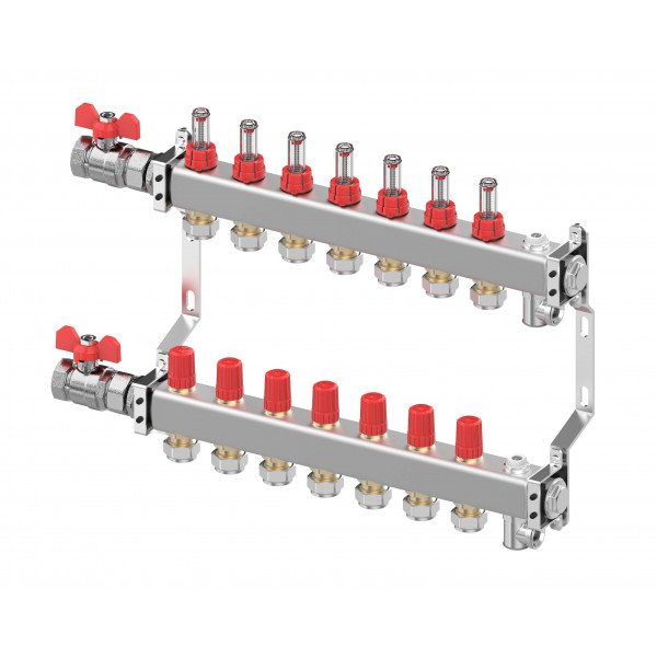 Danfoss 7 Port SSM 7+7 Manifold Set (DF088U0657)
