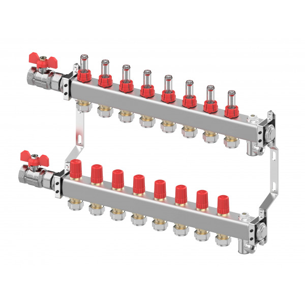 Danfoss 8 Port SSM 8+8 Manifold Set (DF088U0658)
