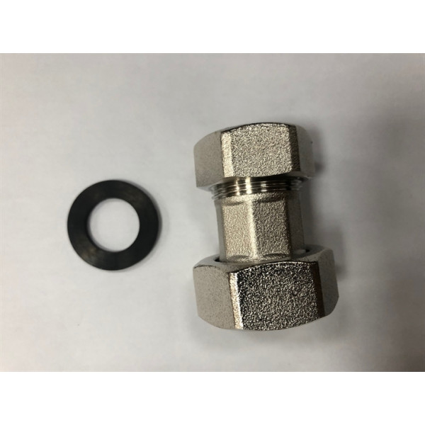 Polypipe Manifold Adapt 1 Inch F Swiv X 22mm Comp (pair) (UFH170)