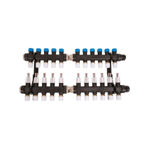 Polypipe UFH 11 Port Plastic Manifold (UFHMANP11)