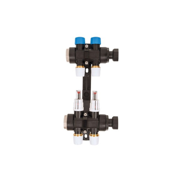 Polypipe UFH 2 Port Plastic Manifold (UFHMANP2)