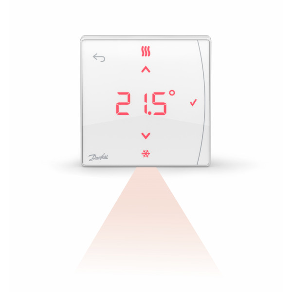 Danfoss Icon² Featured RF Thermostat with IR Sensor (DF088U2122)