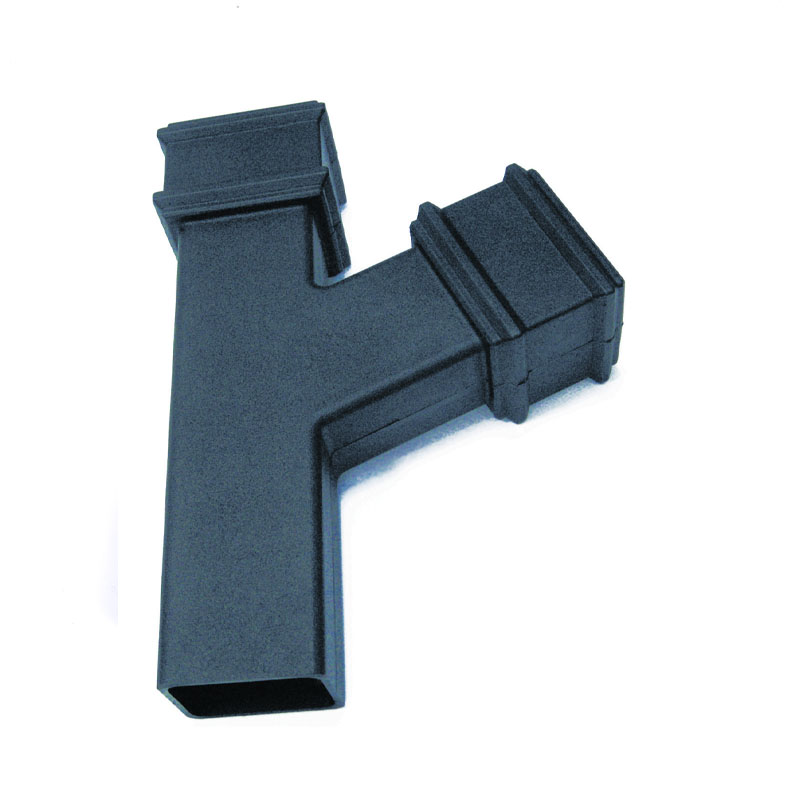Brett Martin Cascade 112.5° Degree Branch 100mm X 75mm - Black (BR818CI)