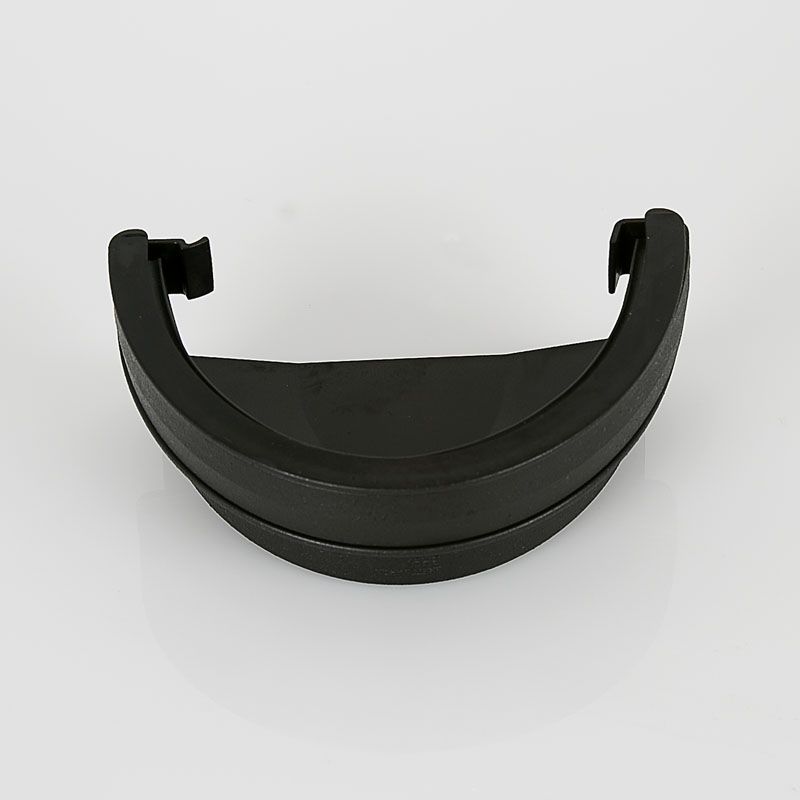Brett Martin Cascade 170mm External Stop End Cast Iron Style - Black (BR097CI)