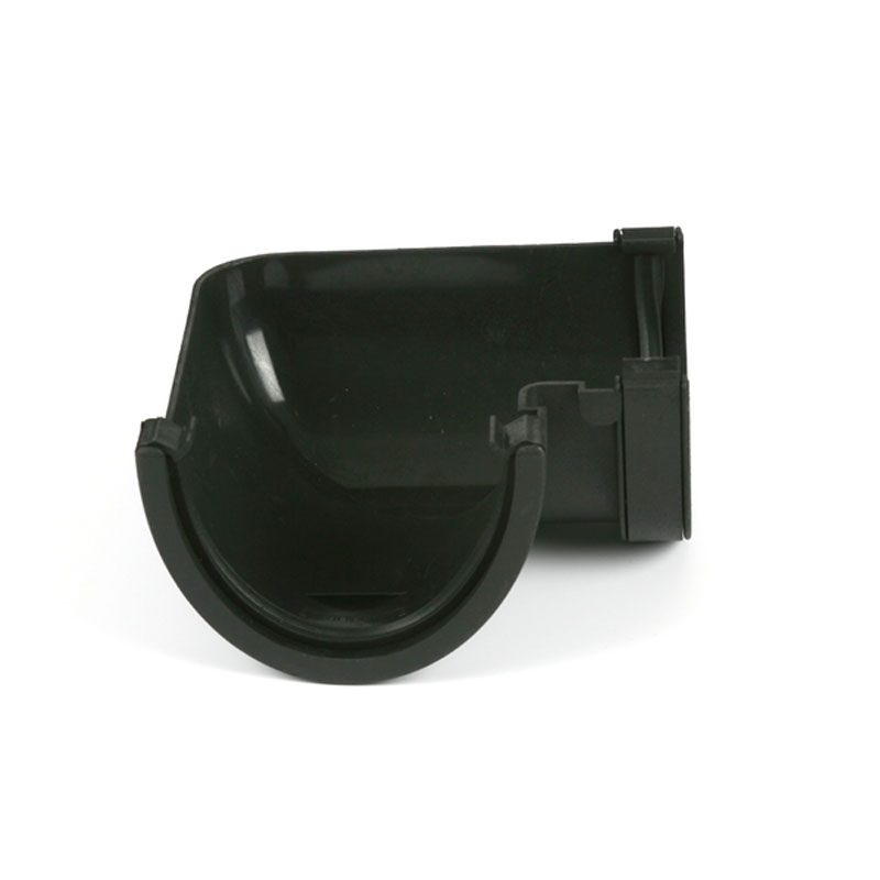 Brett Martin Cascade Deepflow 115mm 90° Degree Angle Cast Iron Style - Black (BR078CI)