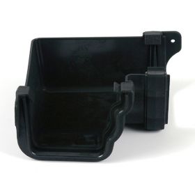 Brett Martin Cascade Ogee 106mm Int 90° Degree Angle Cast Iron Style - Black (BR088ICI)