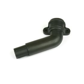 Brett Martin Cascade Round 68mm 112.5° Bend With Lugs Left Hand Cast Iron Style - Black (BR221LCI)