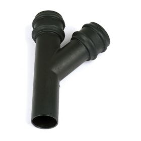 Brett Martin Cascade Round 68mm 135° Degree Branch Cast Iron Style - Black (BR220CI)