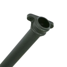 Brett Martin Cascade Round 68mm 2.5M Downpipe Cast Iron Style - Black (BR2025LCI)