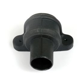 Brett Martin Cascade Round 68mm D'Pipe Coupler Cast Iron Style - Black (BR206LCI)