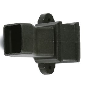Brett Martin Cascade Sq Downpipe Anti Splash Shoe - Black (BR512LCI)