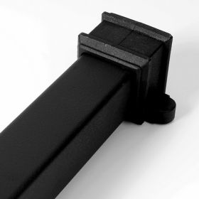 Brett Martin Cascade Square 68mm 2.5M Downpipe Cast Iron Style - Black (BR5025LCI)