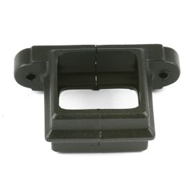 Brett Martin Cascade Square 68mm Downpipe Clip Cast Iron Style - Black (BR507LCI)