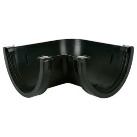 Brett Martin Deepstyle 170mm 90° Degree Gutter Angle - Black (BR098B)