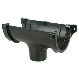 Brett Martin Deepstyle 170mm Running Outlet - Black (BR095B)