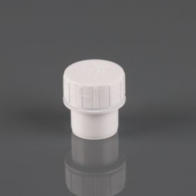 Brett Martin Mupvc Solvent Weld Waste 40mm Access Plug - White (W2190W)