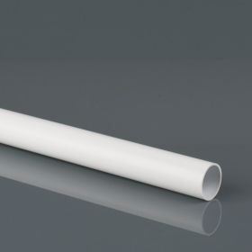 Brett Martin Mupvc Solvent Weld Waste 50mm Pipe 3M - White (W3010W)