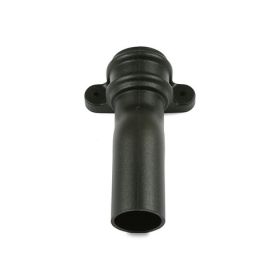 Brett Martin Round 68/50mm Plinth Offset/Lugscast Iron Style  - Black (BR213LCI)