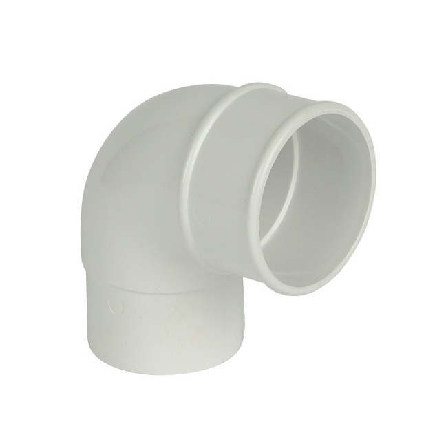 Floplast 68mm Round Downpipe 92.5° Degree Offset Bend (RB1)
