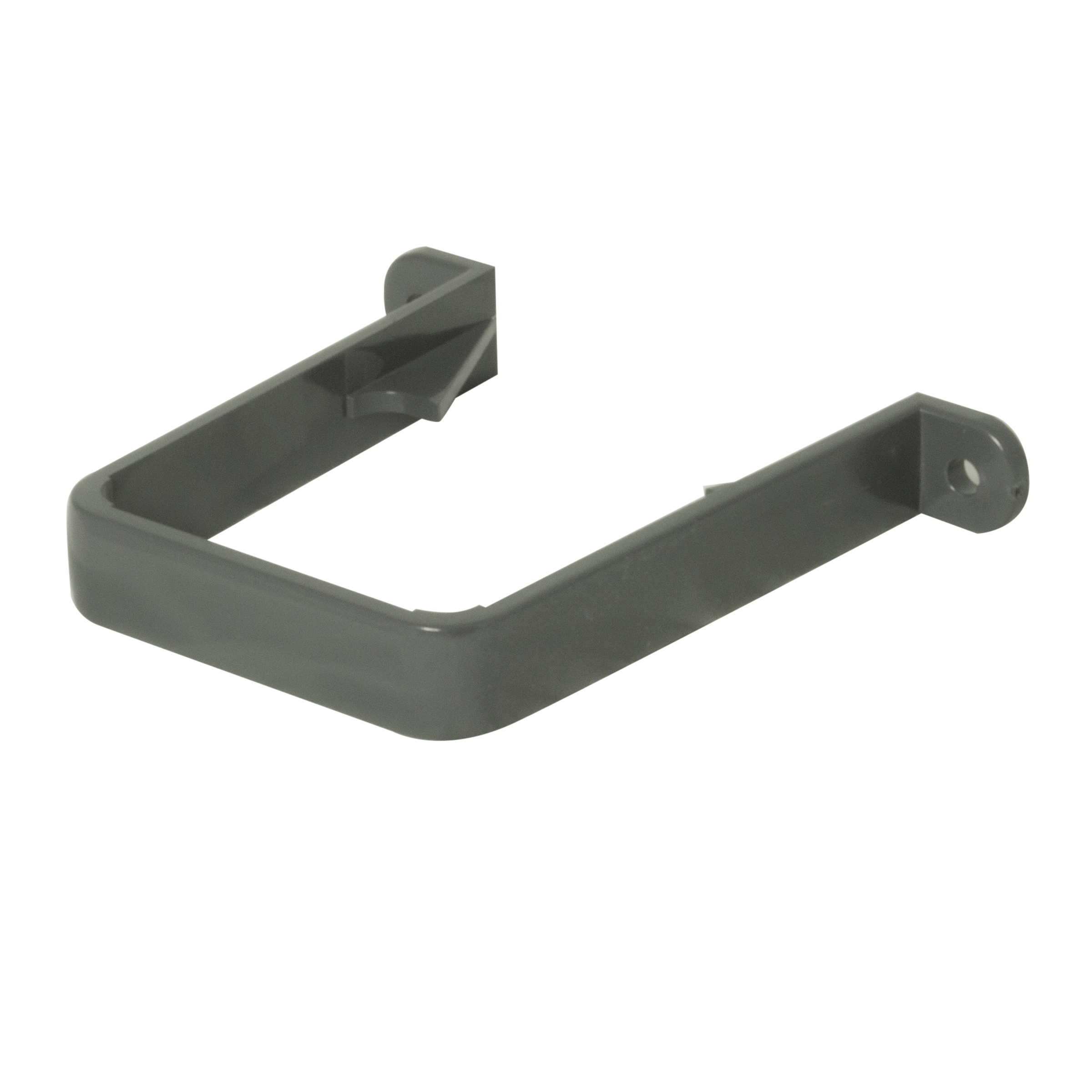 Floplast 65mm Square Downpipe Pipe Clip - Anthracite Grey (RCS1AG)