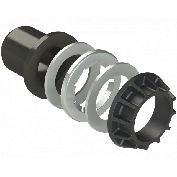 Polypipe Polyfast Copper Adaptor Set 25 X 22mm (46825)