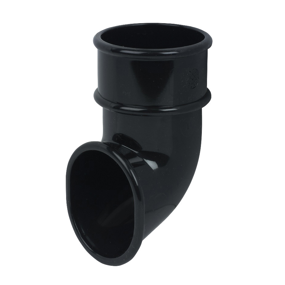 Floplast 50mm Miniflo Downpipe Shoe - Black (RBM3B)