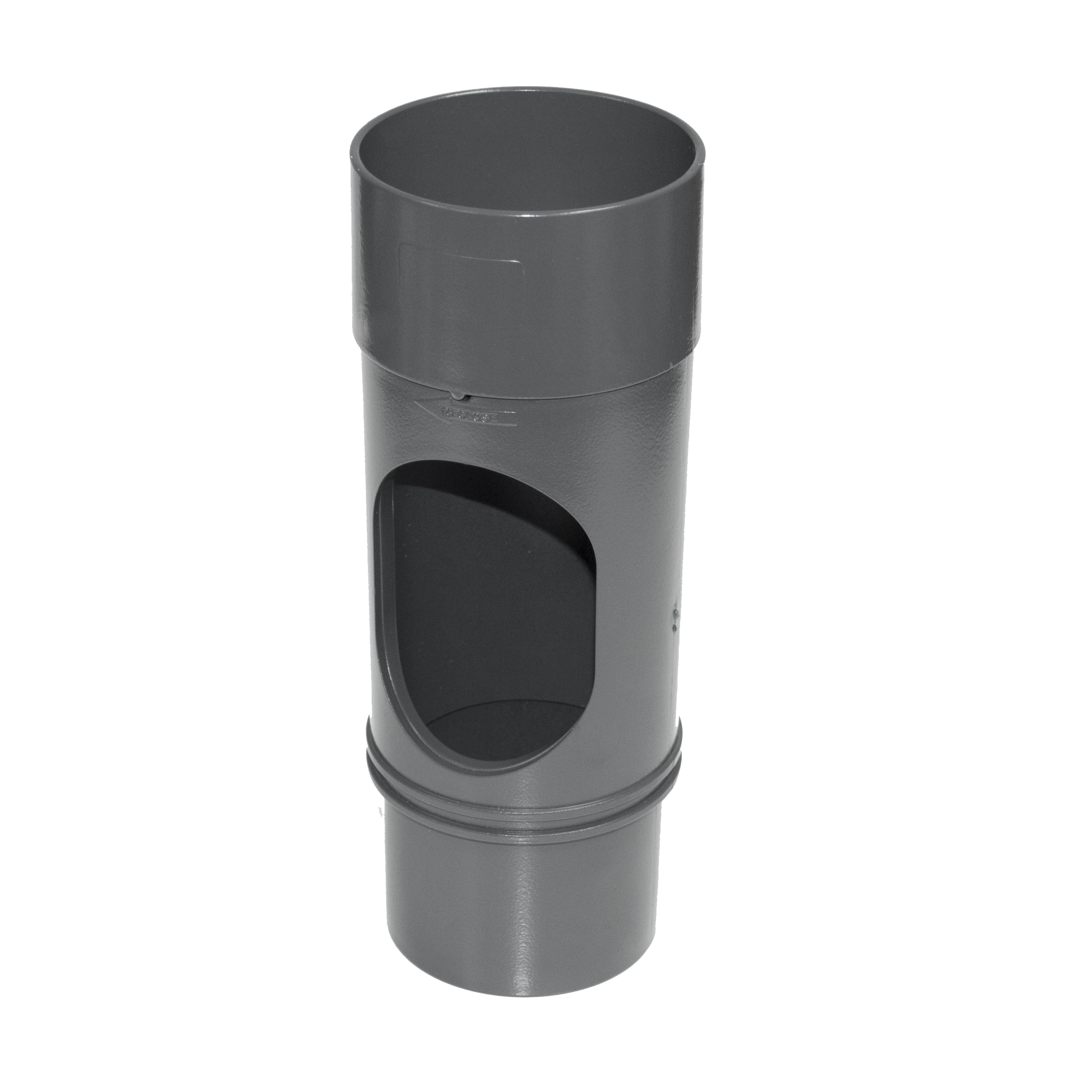 Floplast 68mm Round Access Pipe - Anthracite Grey (RX1AG)