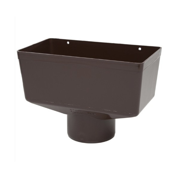 Polypipe 110mm Downpipe Large Hopper Head - Brown (RL140BR)