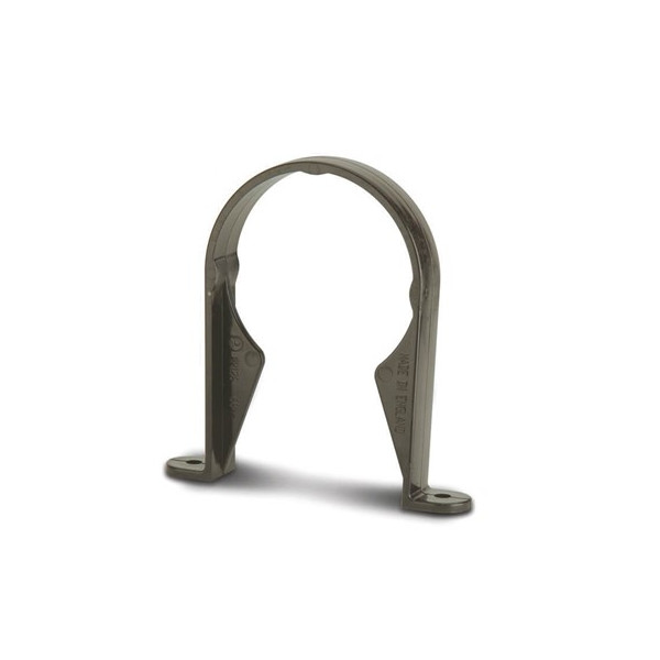 Polypipe 68mm Round Downpipe Bracket - Anthracite (RR126A)