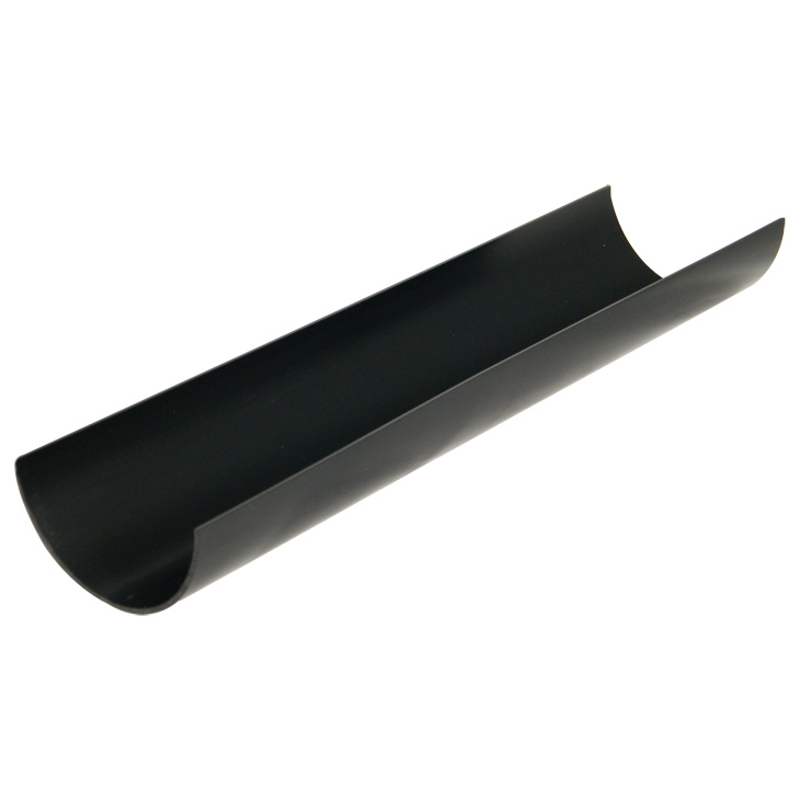 Floplast 76mm Miniflo 2M Gutter - Black (RGM2B)