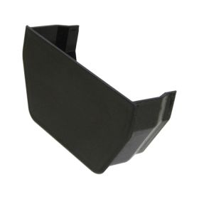 Plumin 114mm Square Internal Stopend - Black