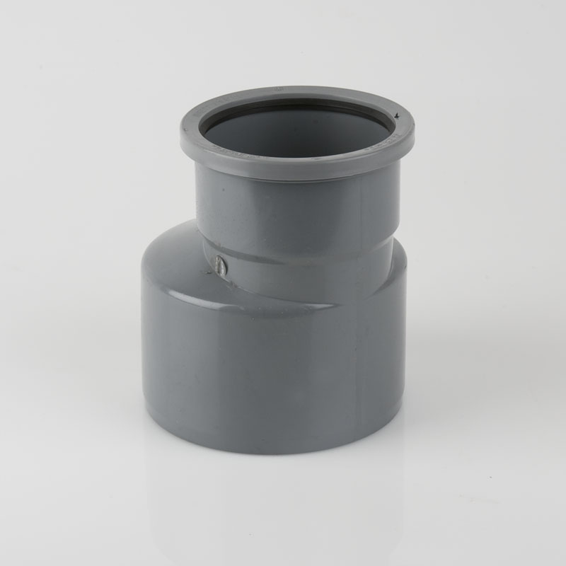 Brett Martin Soil 160mm To 110mm Connector - Grey (BS423G)