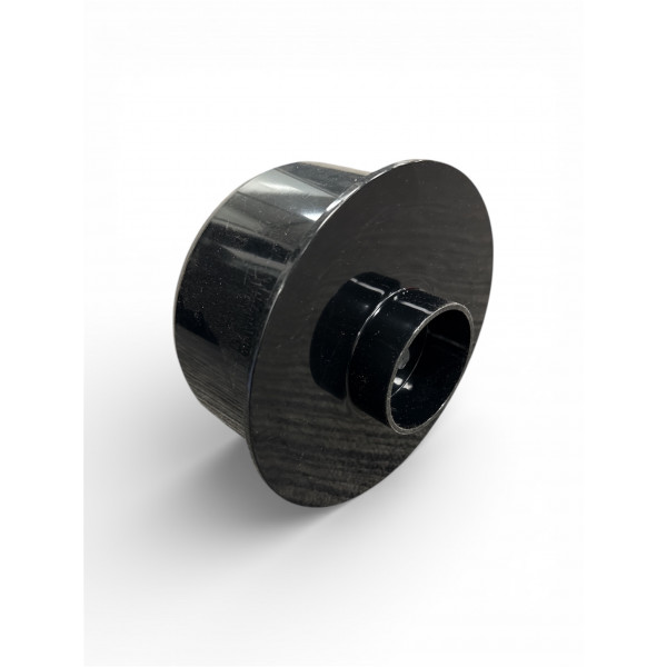 Plumin 6" Push-Fit Soil Socket Plug - Black