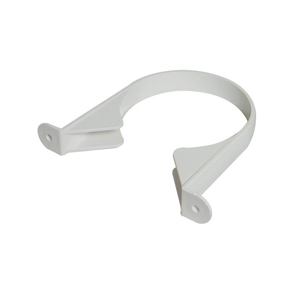 Plumin 4" Soil Pipe Clip - White