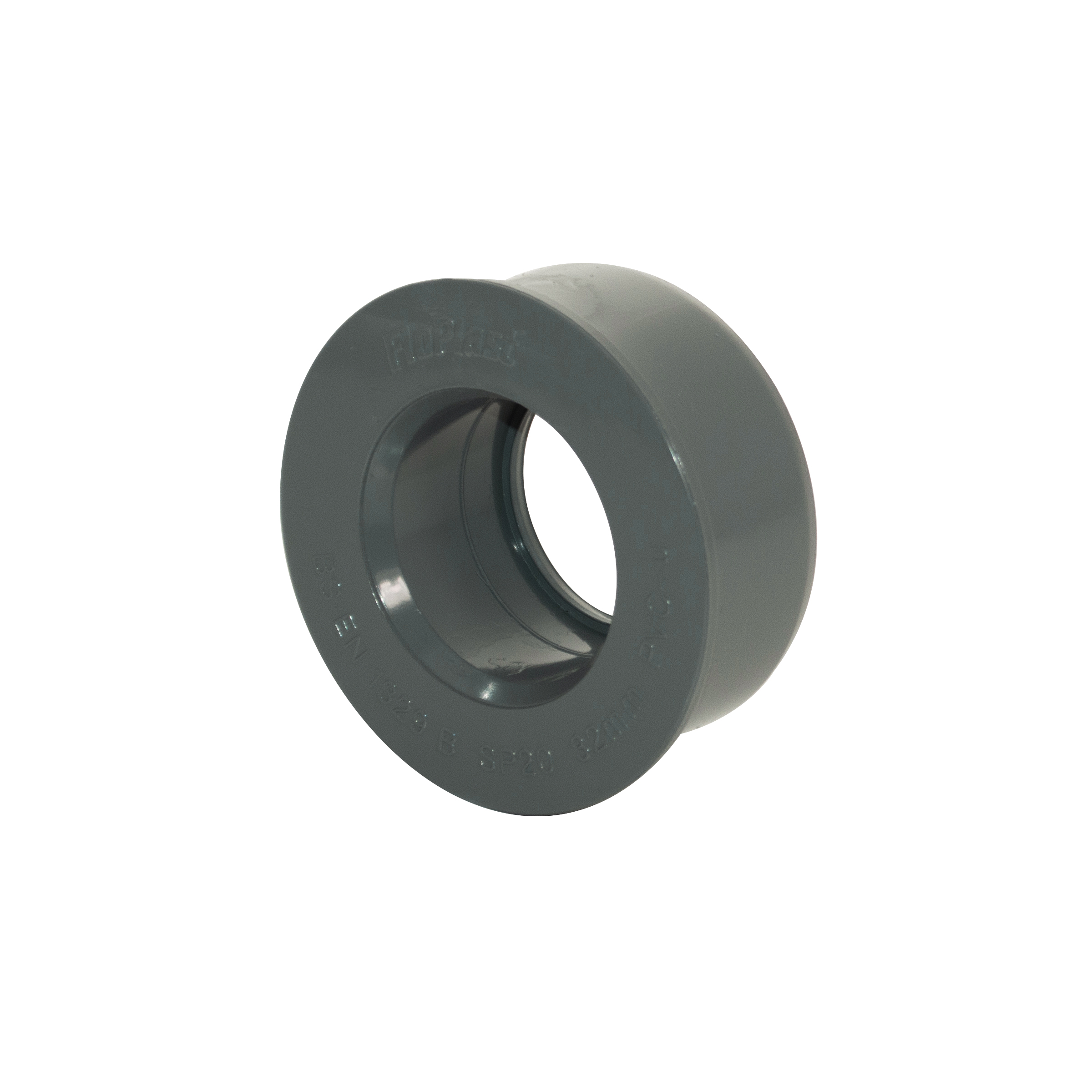 Floplast 40mm Boss Adaptor - Solvent - Grey (SP21G)