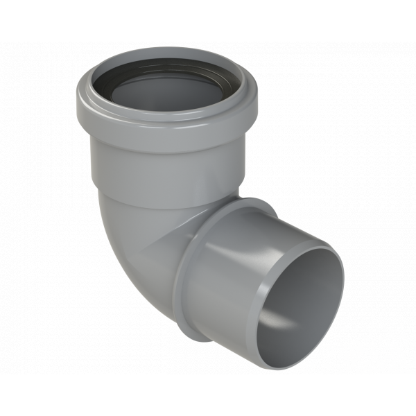 Polypipe Univ Push-fit Bend 50mm 91.25 Degrees (MAN 8)