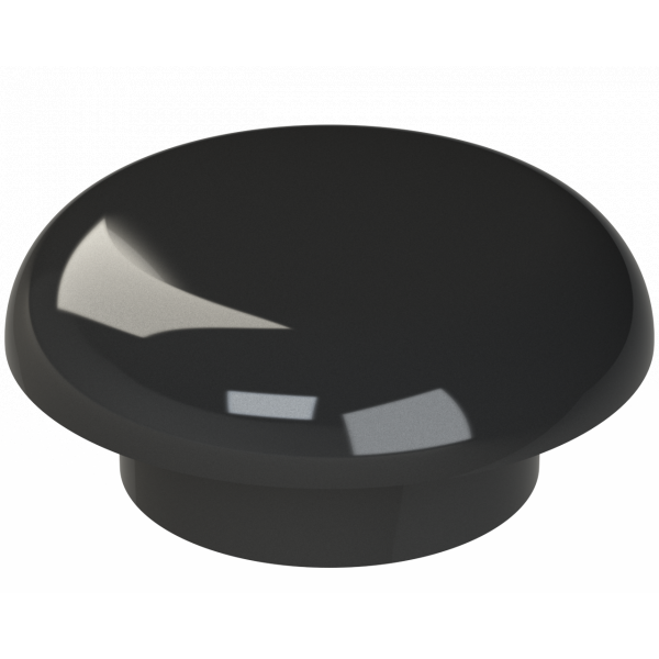 Polypipe Univ Vent Cowl 4in/110mm - Black (SCV40B)